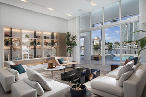 Mr. and Mrs. Contemporary Golden Beach Home